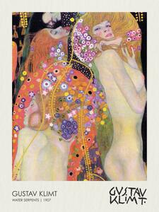 Bildreproduktion Water Serpents II. (Girlfriends) 1907, Gustav Klimt