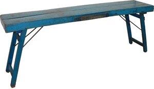 Limoges avlastningsbord 170x 40 cm - Vintage blå