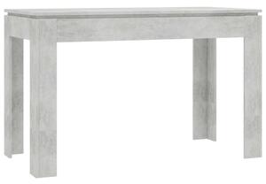 Matbord betonggrå 120x60x76 cm spånskiva