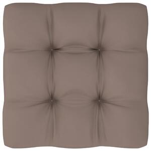 Palldyna taupe 70x70x10 cm tyg