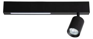 LED spotlight MAGNET LED/5W/230V + 1xGU10/60W 3000/4000K svart