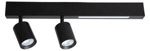 LED spotlight MAGNET LED/5W/230V + 2xGU10/60W 3000/4000K svart