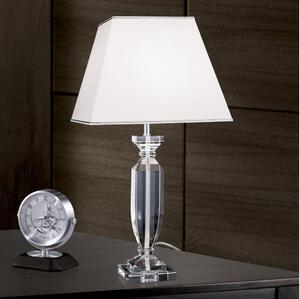 Orion LA 4-1207 - Bordslampa i kristall POKAL 1xE27/60W/230V vit/genomskinlig