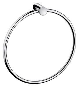 NIMCO BR 11060L-26 - Handdukshängare för vägg BORMO diameter 20 cm skinande krom