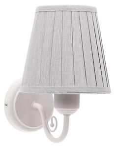 Vägglampa FIREZ 1xE27/40W/230V vit/grå