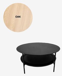Håum - Coffee Table Ø80 Cm Brooklyn - Natur - Soffbord - Från Homeroom