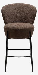 DAN-FORM - Orbit barstol 1 pack - Brun - Stolar - Från Homeroom