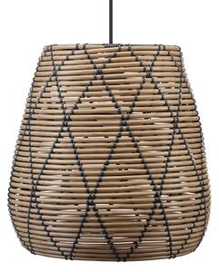 LOLLO Taklampa 38cm Natur/Svart