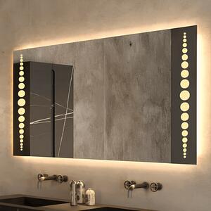 Badrumsspegel med LED-Belysning Fyrkant Abreu Varm Vit 3000k Ej 0:- Ej 0:- Ej 0:- Ej 0:-