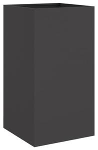 Odlingslåda svart 42x38x75 cm kallvalsat stål