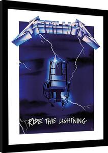 Inramad poster Metallica - Ride the Lighting