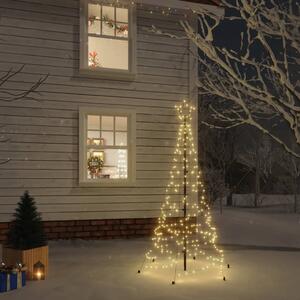 Julgran med markspett 1134 varmvita lysdioder 800 cm