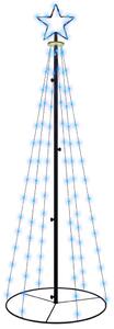 Julgranskon blå 108 LEDs 70x180 cm