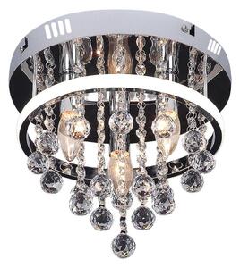Rabalux 2236 - Ytmonterad kristallkrona PALLAS LED/20W/230V + 3xE14/40W