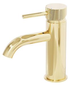 BATH DELUXE 28-005-03-64-00 - Kran till handfat ANHOLT 15,6 cm glansig mässing