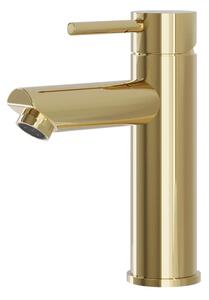 BATH DELUXE 28-017-03-64-02 - Kran till handfat RINGSTED 17,8 cm glansig mässing