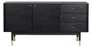 FLORI Sideboard 160 cm Svart -