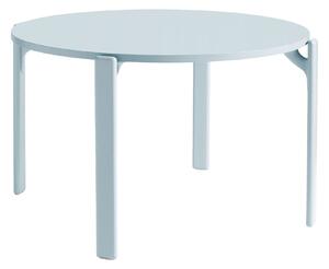 HAY - Rey Table Slate blue waterbased lacq. beech frame, 128xH74,5 Gull laminate tabletop - Matbord - Bruno Rey - Blå - Trä