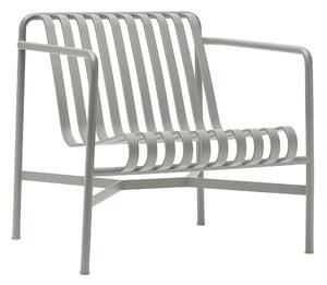 HAY - Palissade låg loungestol- Sky Grey - Matstolar utomhus - Ronan & Erwan Bouroullec - Grå - Metall