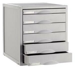 Modular Filing Cabinet Archivo 2000 ArchiSystem 6 lådor Grå (35,6 x 31,6 x 36,2 cm)