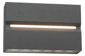 Zambelis E272 - LED vägglampa för utomhusbruk LED/15W/230V IP54 antracit