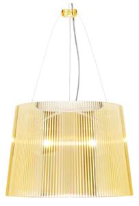 Kartell - Gè Transparent Yellow - Pendellampor - Ferruccio Laviani - Gul