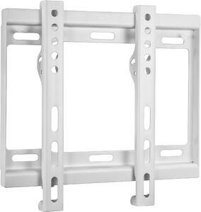 DELTACO Väggfäste, 23-42", 40 kg, VESA 75x75-200x200mm, vit