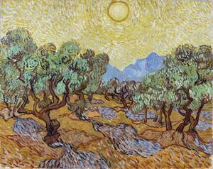 Bildreproduktion Olive Trees (1889), Vincent van Gogh