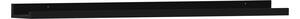 BLACK SHELF Tavelhylla MDF 150 Svart -