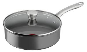 TEFAL Renew+ Traktörpanna 24 cm med lock Grå C4243253