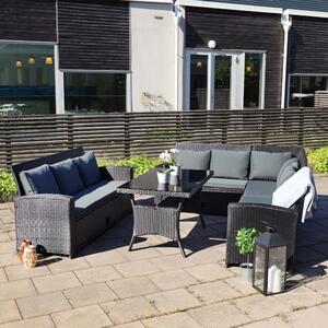 Soffgrupp utemöbler | Inbyggd förvaring | Lyfco Sannäs