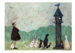 Konsttryck Sam Toft - An Audience with Sweetheart