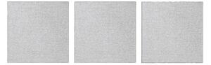 Servetter Canvas Emb. 33x33 cm 3 st 15-pack