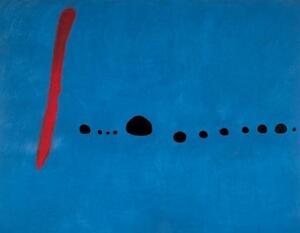 Konsttryck Blue II, Joan Miró