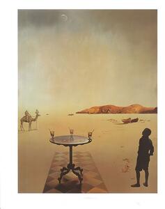 Konsttryck Sun table, 1936, Salvador Dalí, (24 x 30 cm)