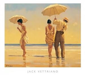 Konsttryck Jack Vettriano - Mad Dogs