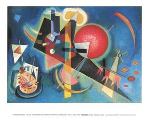 Konsttryck I blått, Wassily Kandinsky