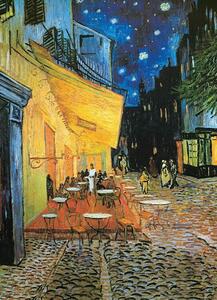 Konsttryck Café Terrace at Night - The Cafe Terrace on the Place du Forum, 1888, Vincent van Gogh, (40 x 50 cm)