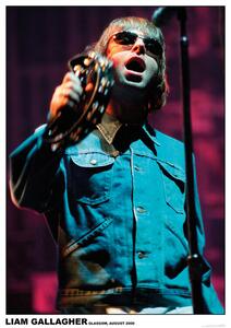 Poster, Affisch Liam Gallagher - Oasis Glasgow 2000, (59.4 x 84.1 cm)