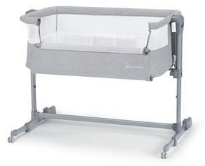 KINDERKRAFT - Bedside crib NESTE ljusgrå