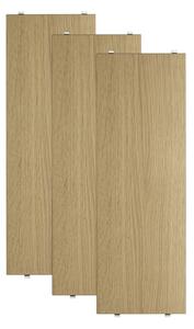 String - Hyllplan 58x20cm 3-pack ek - Hyllor & Hyllsystem - Nils Strinning - Träfärgad - Trä