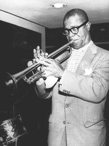 Fotografi Jazzman Louis Armstrong December 18, 1956