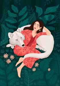 Illustration Polar Wolf