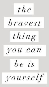 Illustration The Bravest Thing, Brett Wilson