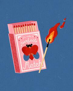 Illustration Perfect Match, Julia Leister