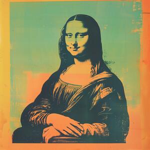 Illustration Mona Lisa Modern, Andreas Magnusson