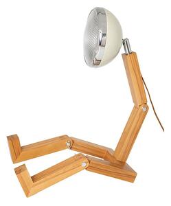Mr. Wattson - Mega Wattson - Golvlampa - Vintage White - W31,2 x D55,3 x H77-83,7 cm