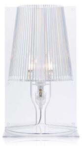 Kartell - Take Table Lamp 9050, Crystal, Incl. LED 3,6W E14 - Bordslampor - Ferruccio Laviani - Transparent