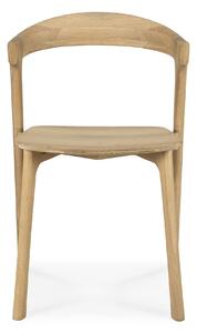 Ethnicraft - Bok Dining Chair Solid Varnished Oak - Matstolar - Alain Van Havre - Träfärgad - Trä