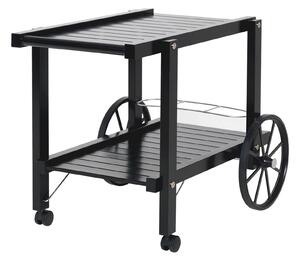 Fri Form - Vagn Aluminium Svart - Serveringsvagnar - Elsa Stackelberg - Metall